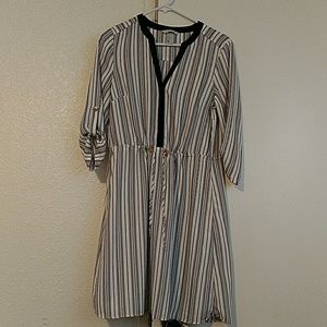 H&M size 10 Black& White work dress